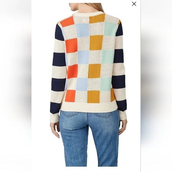 Tory Sport Checkered Pullover Sweater - Picture 4 of 11